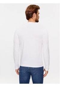 Trussardi Jeans - Trussardi Longsleeve 52T00763 Biały Regular Fit. Kolor: biały. Materiał: bawełna. Długość rękawa: długi rękaw #4