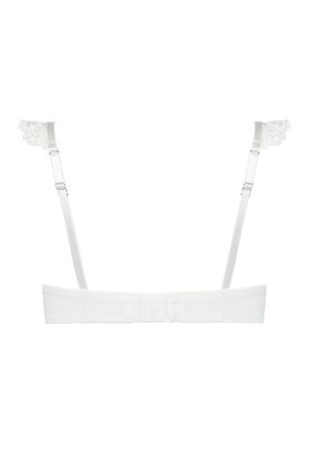 Hunkemöller Biustonosz push-up Posie PP Maximizer 302550 Biały. Kolor: biały. Materiał: syntetyk. Rodzaj stanika: push-up