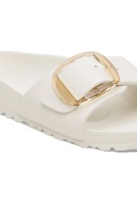 Birkenstock - BIRKENSTOCK Madrid Big Buckle EVA Eggshell Klapki damskie. Okazja: na co dzień, na plażę. Kolor: kremowy. Materiał: materiał. Sezon: lato. Styl: casual, elegancki, wakacyjny, klasyczny #3