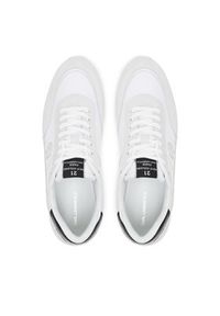 Karl Lagerfeld - KARL LAGERFELD Sneakersy KL53631 Biały. Kolor: biały. Materiał: zamsz, skóra #4