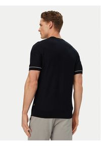 BOSS T-Shirt H-Nalon 50560482 Granatowy Regular Fit. Kolor: niebieski. Materiał: bawełna #4