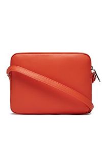 Calvin Klein Torebka Re-Lock Camera Bag W/Flap K60K611083 Pomarańczowy. Kolor: pomarańczowy. Materiał: skórzane #3