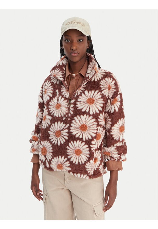 Billabong Polar Time Off EBJPF00112 Brązowy Relaxed Fit. Kolor: brązowy. Materiał: syntetyk