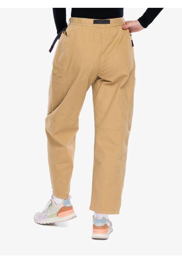 Spodnie turystyczne damskie Gramicci Voyager Pant. Kolor: beżowy. Sport: turystyka piesza