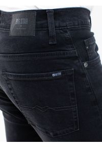 Big-Star - Spodnie jeans męskie czarne Nader 917. Okazja: na co dzień. Stan: obniżony. Kolor: czarny. Styl: casual, klasyczny #4
