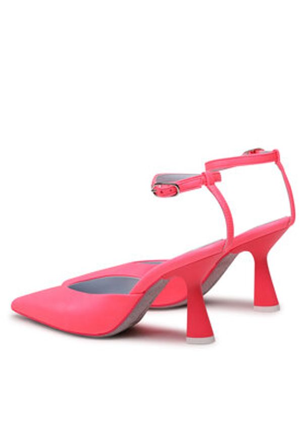 Chiara Ferragni Sandały CF3144-037 Różowy. Kolor: różowy. Materiał: skóra