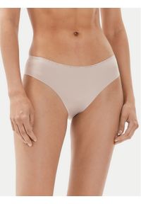 TOMMY HILFIGER - Tommy Hilfiger Figi klasyczne UW0UW05215 Beżowy. Kolor: beżowy. Materiał: syntetyk #1