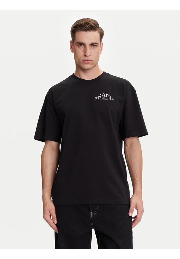 Karl Kani T-Shirt Palm Print PD00005331 Czarny Relaxed Fit. Kolor: czarny. Materiał: bawełna. Wzór: nadruk