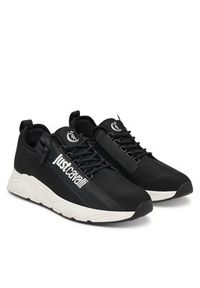 Just Cavalli Sneakersy 80QA3SA2 ZSE70 Czarny. Kolor: czarny. Materiał: materiał #2