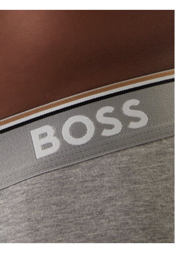 BOSS Komplet bokserek 50475282 Szary. Kolor: szary. Materiał: bawełna