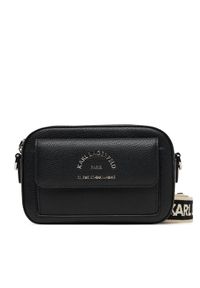 Karl Lagerfeld - KARL LAGERFELD Torebka A3W30317 Czarny. Kolor: czarny. Materiał: skórzane