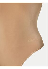 DKNY Body DK4029 Beżowy Slim Fit. Kolor: beżowy. Materiał: syntetyk #3