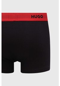 Hugo - HUGO bokserki 3-pack męskie kolor niebieski. Kolor: niebieski #2