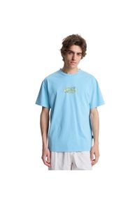 Quiksilver - Koszulka z krótkim rękawem dla Mężczyzn ND NATURE MAGIC Niebieski. Kolor: niebieski. Materiał: materiał, bawełna. Długość rękawa: krótki rękaw. Długość: krótkie