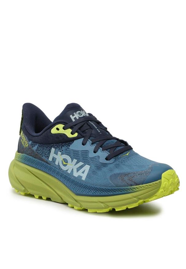 HOKA - Buty Hoka. Kolor: niebieski. Technologia: Gore-Tex