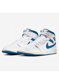 Buty Sportowe Męskie Air Jordan 1 Mid SE. Okazja: na co dzień. Kolor: biały