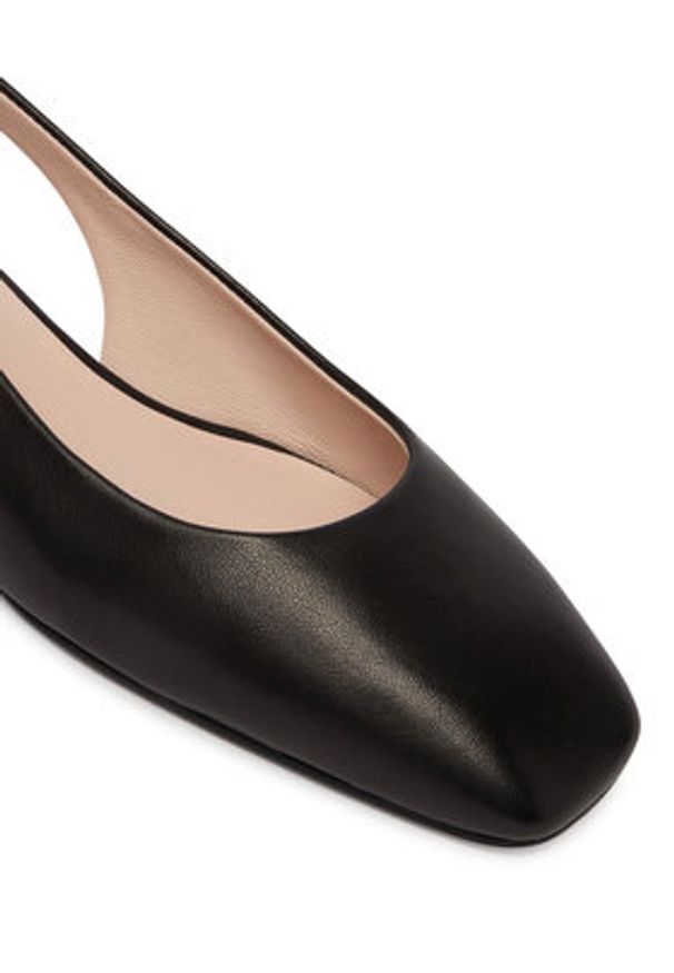 Coccinelle Baleriny C-Everyday E4 U1L 21 03 01 Czarny. Kolor: czarny. Materiał: skóra