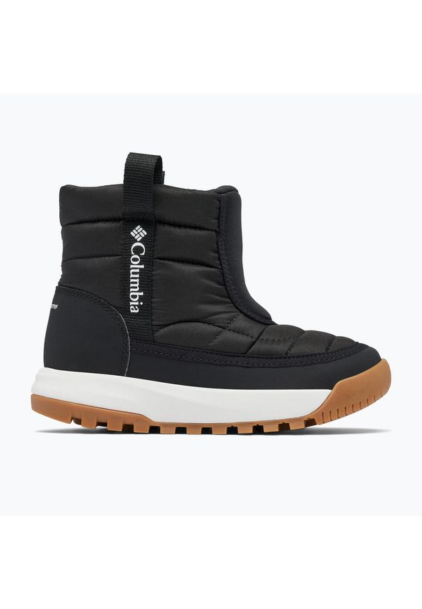 columbia - Śniegowce dziecięce Columbia Youth Snowtrot Mid. Kolor: czarny. Sport: turystyka piesza