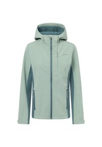 Viking - Kurtka damska VIKING Kerns Lady Softshell. Kolor: zielony. Materiał: softshell. Sport: turystyka piesza #1