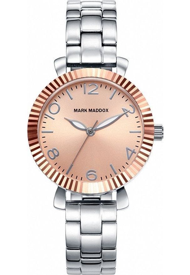 Zegarek Mark Maddox Zegarek damski Mark Maddox MM7016-93 srebrny. Kolor: srebrny