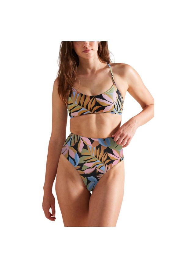 Dół od stroju kąpielowego Billabong A/Div Medium Bottoms. Kolor: wielokolorowy. Materiał: poliamid, elastan