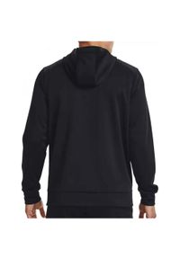 Bluza męska Under Armour Armour Fleece Full-Zip Hoodie. Kolor: czarny. Sport: fitness