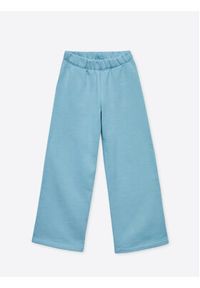 Americanos Spodnie dresowe Unisex Chicago Niebieski Wide Leg. Kolor: niebieski. Materiał: bawełna #10