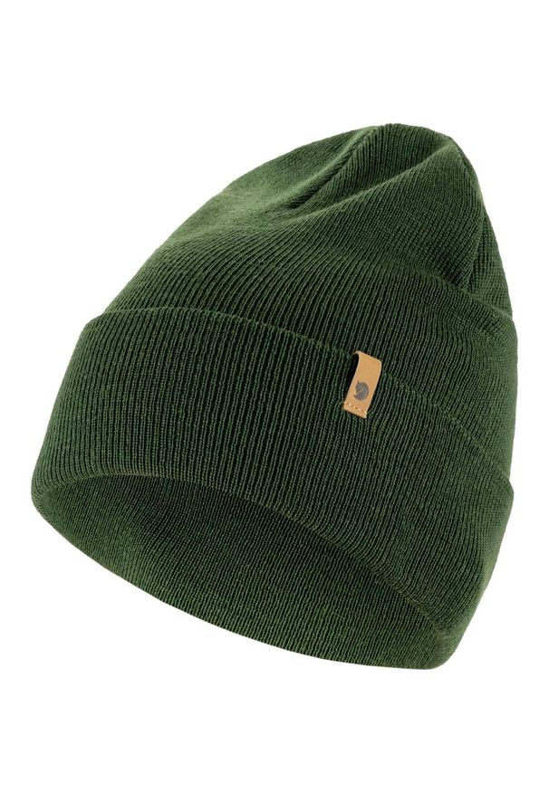 Fjällräven - Klasyczna Dzianinowa Czapka Fjall Raven Dorosłych. Kolor: zielony. Materiał: dzianina. Styl: klasyczny
