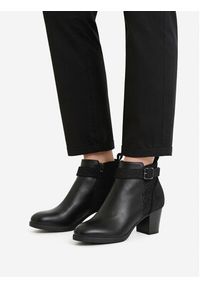 Clara Barson Botki CEO-RE23F506-1 Czarny. Kolor: czarny. Materiał: materiał #4