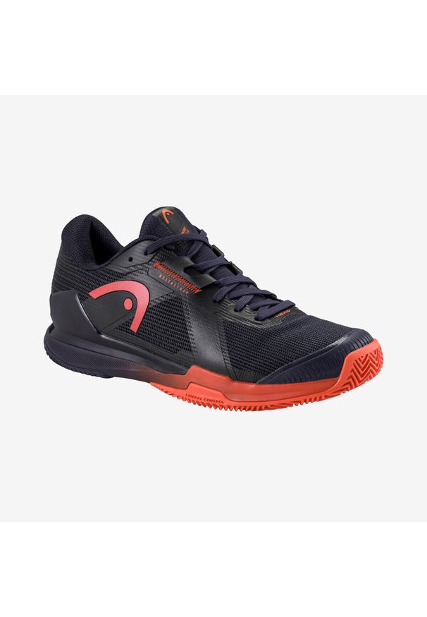 Buty do tenisa męskie Head Sprint Pro 4.0. Kolor: czerwony, niebieski, wielokolorowy. Materiał: syntetyk, materiał. Sport: tenis, bieganie