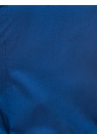 Ombre Clothing - Koszula męska elegancka z długim rękawem K307 - jasnogranatowa - XXL. Typ kołnierza: kołnierzyk stójkowy. Kolor: niebieski. Materiał: materiał, bawełna, poliester. Długość rękawa: długi rękaw. Długość: długie. Wzór: jednolity. Styl: elegancki #5