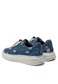 Guess Sneakersy Elba FMJELB DEN12 Granatowy. Kolor: niebieski. Materiał: materiał #2
