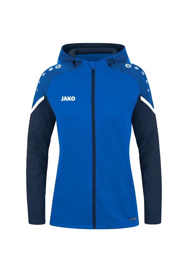 Bluza dresowa z kapturem Jako Performance. Typ kołnierza: kaptur. Kolor: niebieski. Materiał: dresówka