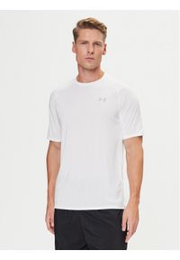 Under Armour T-Shirt UA Tech 2.0 1326413 Biały Regular Fit. Kolor: biały. Materiał: syntetyk