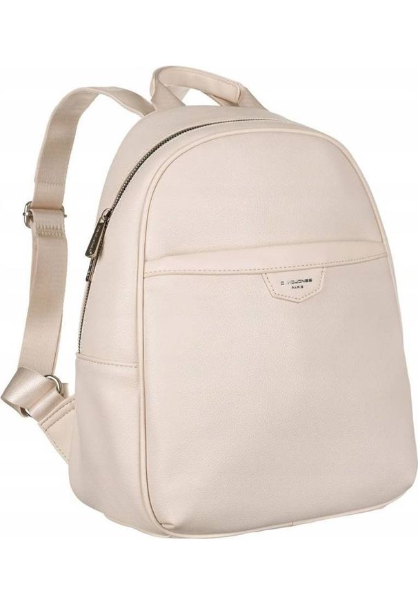 DAVID JONES - David Jones Plecak damski ecru David Jones [DH] CM6666