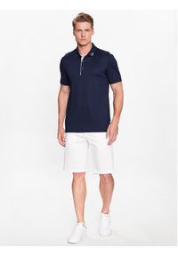 Lacoste Polo DH3982 Granatowy Regular Fit. Typ kołnierza: polo. Kolor: niebieski. Materiał: syntetyk #5