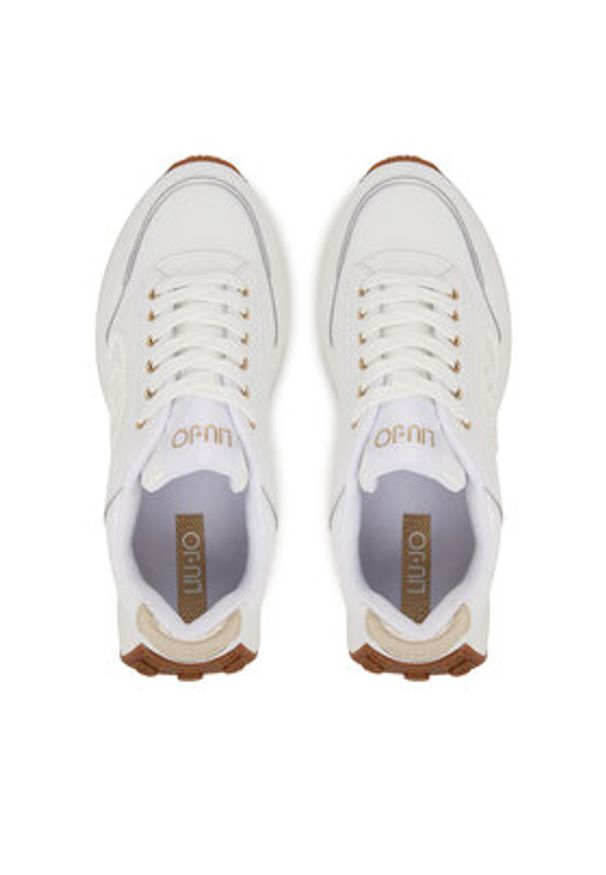 Liu Jo Sneakersy Lolo 17 BA5001 PX181 Biały. Kolor: biały. Materiał: skóra