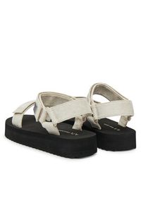 Armani Exchange Sandały XDP064 XV928 01819 Szary. Kolor: szary. Materiał: materiał #5