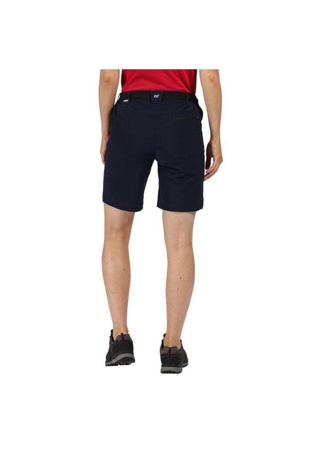 Regatta - Spodenki trekkingowe damskie Xert Stretch. Kolor: niebieski. Materiał: materiał