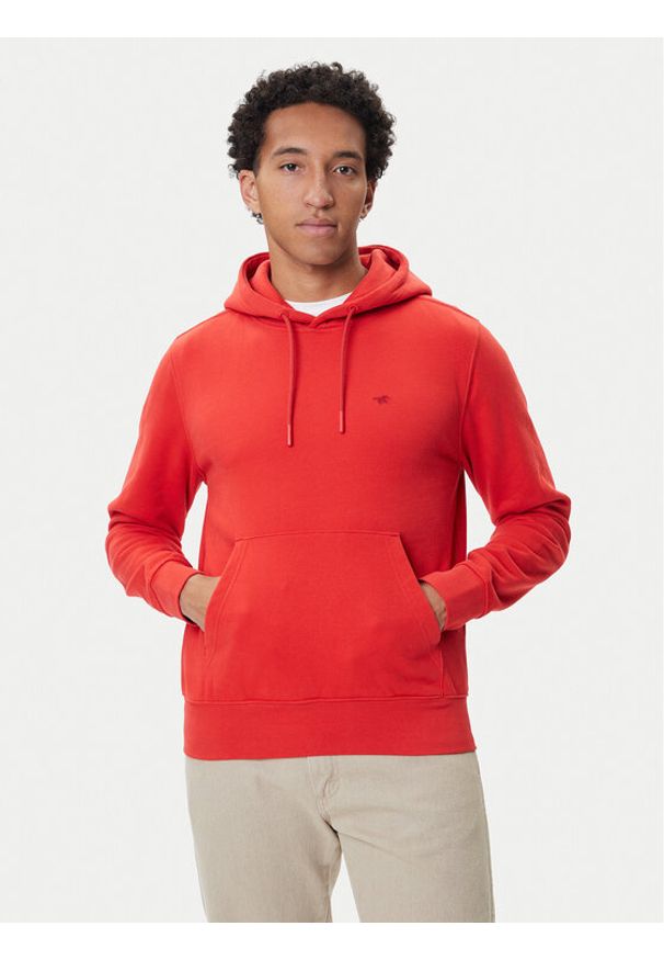 Mustang Bluza Bronson 1016966 Czerwony Regular Fit. Kolor: czerwony. Materiał: bawełna