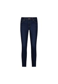 Lee - LEE DAMSKIE SPODNIE JEANSOWE ULC SKINNY DEEPEST DARK 112351235 L35V016198 #4