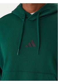 Adidas - adidas Bluza Essentials Feel Cozy JE3841 Zielony Regular Fit. Kolor: zielony. Materiał: bawełna #5