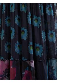 Desigual Sukienka codzienna Dudas 23SWVK90 Granatowy Regular Fit. Okazja: na co dzień. Kolor: niebieski. Materiał: bawełna. Typ sukienki: proste. Styl: casual #5