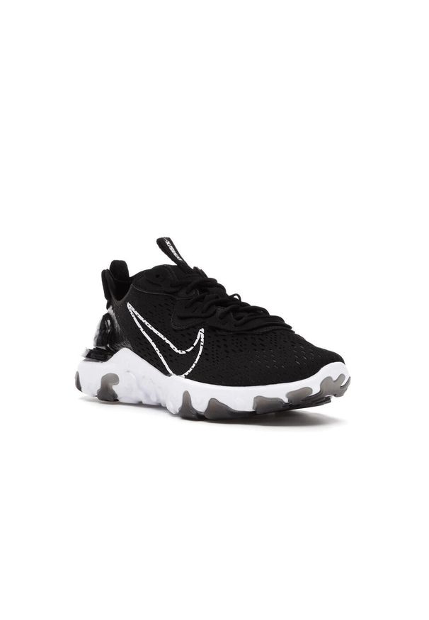 Buty do chodzenia męskie Nike React Vision. Zapięcie: sznurówki. Kolor: czarny. Materiał: syntetyk, tkanina, materiał. Szerokość cholewki: normalna. Sport: turystyka piesza