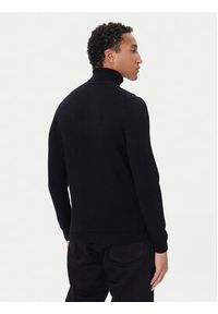 Karl Lagerfeld - KARL LAGERFELD Golf 655010 554399 Czarny Regular Fit. Typ kołnierza: golf. Kolor: czarny. Materiał: wełna #5
