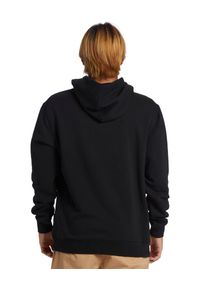 Quiksilver - Bluza z kapturem dla Mężczyzn BIG LOGO Czarny. Typ kołnierza: kaptur. Kolor: czarny, brązowy, zielony, wielokolorowy. Materiał: poliester, bawełna. Długość rękawa: długi rękaw. Długość: długie
