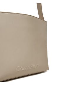 Calvin Klein Torebka K60K612570 Écru. Materiał: skórzane