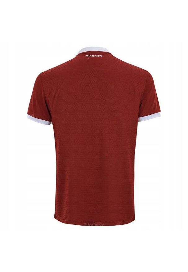 TECNIFIBRE - Koszulka polo tenisowa męska Tecnifibre Team. Typ kołnierza: polo. Kolor: czerwony. Sport: tenis