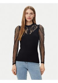 Morgan Bluzka 251-TSAGE Czarny Regular Fit. Kolor: czarny. Materiał: syntetyk #1