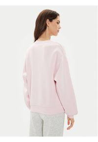 Gina Tricot Bluza Basic 10943 Różowy Relaxed Fit. Kolor: różowy. Materiał: syntetyk, bawełna #3